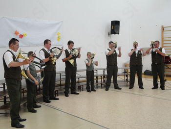 Lovska družina Čaven gostila rogiste in pevske zbore