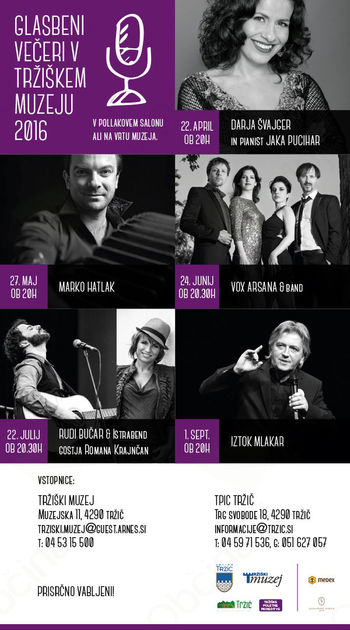Glasbeni večeri v Tržiškem muzeju
