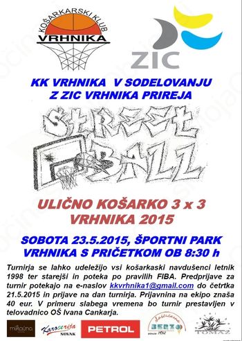 Turnir v košarki bo!