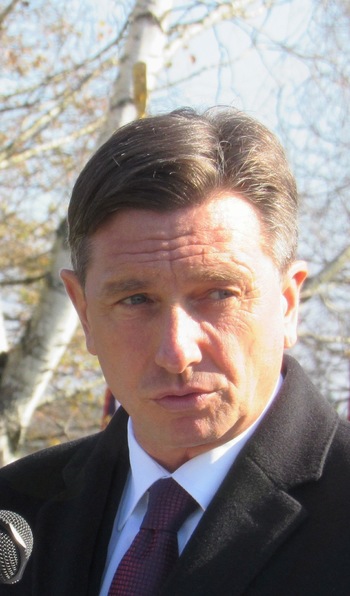 S predsednikom Pahorjem na potice