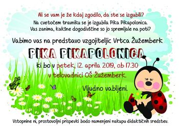 Predstava za otroke Pika Pikapolonica