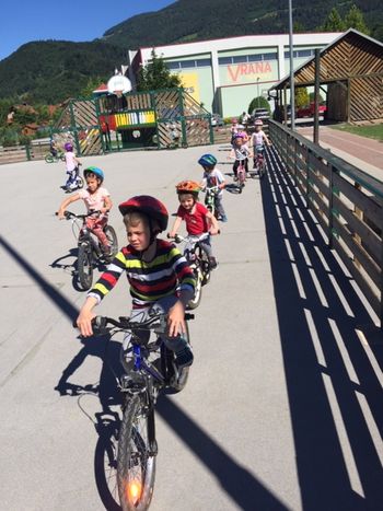 KOLESARJENJE IN MALI SONČEK