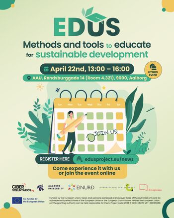 EDUS zaključni dogodek: metode in orodja za izobraževanje za trajnostni razvoj