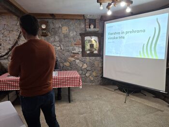PREDAVANJE O VARSTVU IN PREHRANI VINSKE TRTE