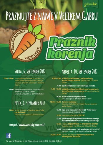 6.Praznik korenja- večer smeha s Stand Up komičarko Lucijo Ćirović