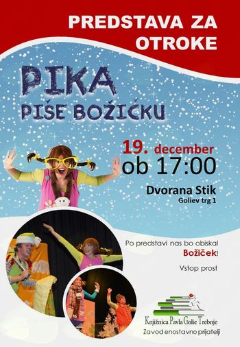 Pika piše Božičku 
