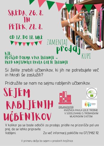 Sejem rabljenih učbenikov