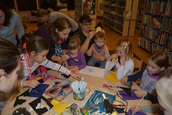 Pravljična ura v Občinski knjižnici Prebold