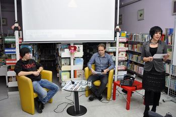 Lovec na tornade v Medobčinski splošni knjižnici Žalec