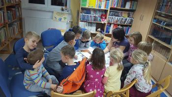 Pravljična ura v Občinski knjižnici Tabor, 29. 11. 2016