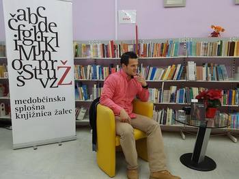 Mitja Duh: Tek za življenjem (Medobčinska splošna knjižnica Žalec, 16. 1. 2017)