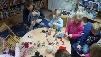 Pravljična ura v Občinski knjižnici Tabor, 31. 1. 2017