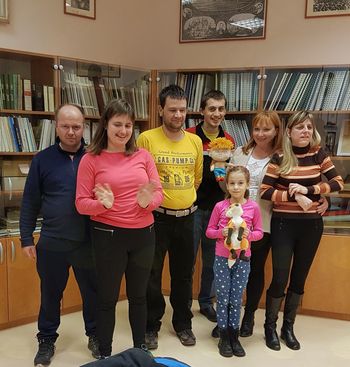 SOŽITJE S KNJIŽNICO – januarsko druženje varovancev Sožitja, medobčinskega društva za pomoč osebam z motnjami v duševnem razvoju Žalec