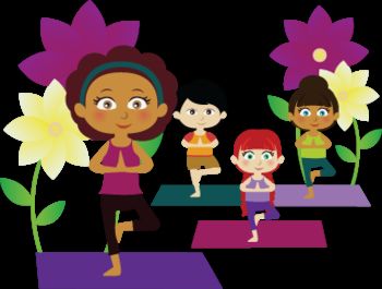 Pravljična joga s Suzano Škrap v Občinski knjižnici Vransko