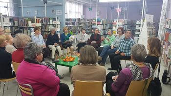 ŽENSKA RUTA v marcu z ženskami iz leposlovja - študijsko bralno druženje v sodelovanju Medobčinske splošne knjižnice Žalec in UPI Ljudske univerze Žalec četrtek, 7. marec 2019 ŽENSKA RUTA v marcu z ženskami iz leposlovja - študijsko bralno druženje v sodelovanju Medobčinske splošne knjižnice Žalec in UPI Ljudske univerze Žalec četrtek, 7. marec 2019