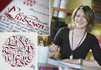 Tečaj kaligrafije - lepopisja v knjižnici Žalec
