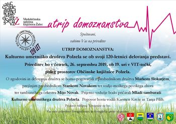 Domoznanski večer, Utrip domoznanstva: Kulturno umetniško društvo Polzela se predstavi