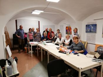 Odprtje razstave V sliki me najdeš, Likovna sekcija KUD Žalec