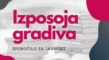 Sporočilo za javnost 