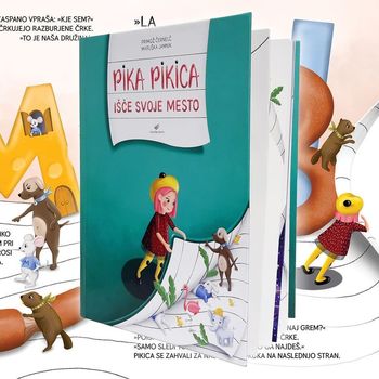 Srečanje s Primožem Černelčem, avtorjem slikanice Pika pikica išče svoje mesto