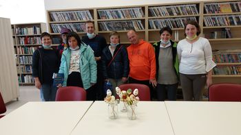 Velikonočna delavnica v Občinski knjižnici Braslovče