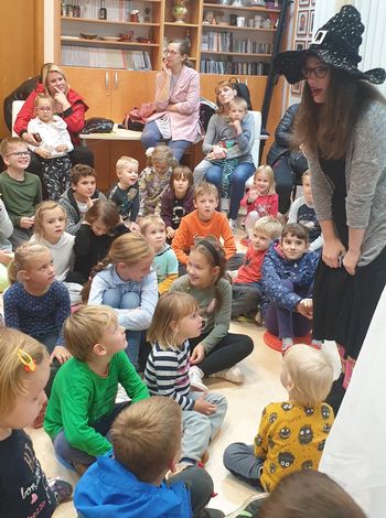 Čarovnica Tinolina v Občinski knjižnici Žalec