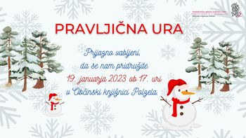 Pravljična ura z ustvarjanjem v Občinski knjižnici Polzela