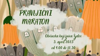 Pravljični maraton v Občinski knjižnici Žalec