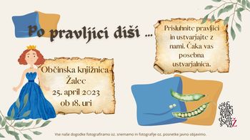 Pravljična ura v Občinski knjižnici Žalec