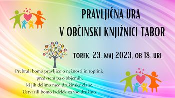 Pravljična ura v Občinski knjižnici Tabor