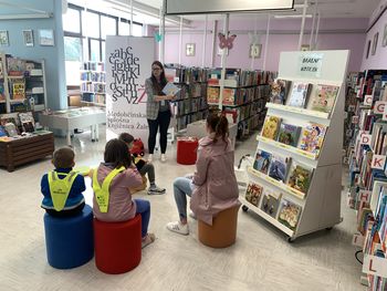 Obisk prvošolčkov v Občinski knjižnici Žalec