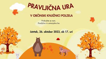 Prisluhnite pravljici in ustvarjajte v Občinski knjižnici Polzela