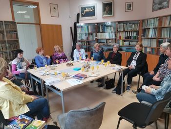 Aprilsko bralno druženje v sodelovanju Medobčinske splošne knjižnice Žalec in UPI Ljudske univerze Žalec