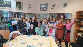 Majsko bralno druženje v sodelovanju Medobčinske splošne knjižnice Žalec in UPI Ljudske univerze Žalec