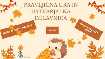 Pravljična urica v Izposojevališču Griže