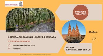 Predavanje Portugalski Camino Lizbona - Santiago v Občinski knjižnici Polzela