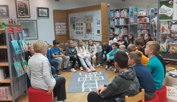 Beremo skupaj – učenci 4. b in 5. b Osnovne šole Polzela na obisku