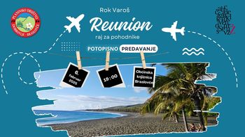 Potopisno predavanje Reunion - raj za pohodnike
