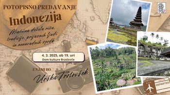 Potopisno predavanje - Indonezija: Urška Trotovšek