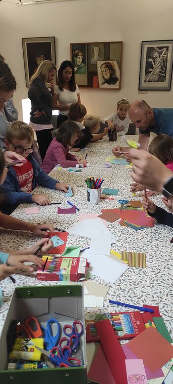 Pravljična ura v Občinski knjižnici Polzela