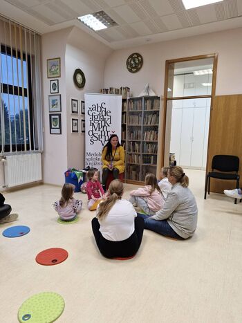 Prva pravljična urica po poletju športno obarvana