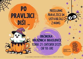 Po pravljici diši v Občinski knjižnici Braslovče