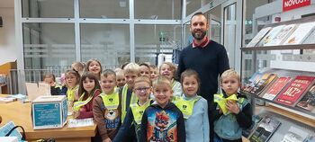 Obisk prvošolcev iz Osnovne šole Polzela 