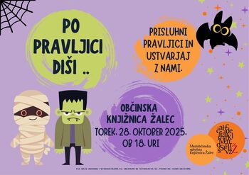 Po pravljici diši v Občinski knjižnici Žalec