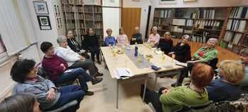 Študijsko-bralni klub – bralna druženja v sodelovanju Medobčinske splošne knjižnice Žalec in UPI Ljudske univerze Žalec