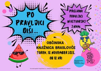 Po pravljici diši v Občinski knjižnici Braslovče