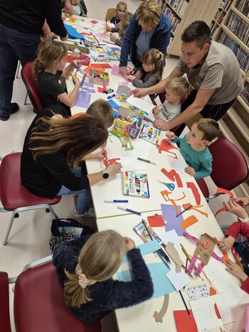 Stripovska pravljica v Občinski knjižnici Braslovče