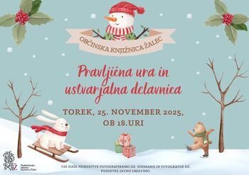 Po pravljici diši v Občinski knjižnici Žalec