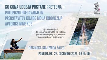 Nina Kos - Moja Indonezija, potopisno predavanje s predstavitvijo knjige