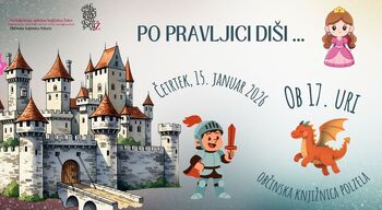 Pravljična ura z ustvarjanjem v Občinski knjižnici Polzela